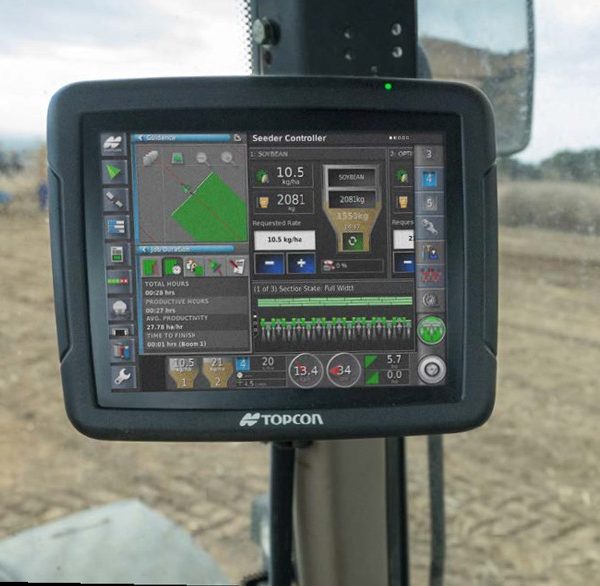 konsola x25 system topcon rolnictwo precyzyjne