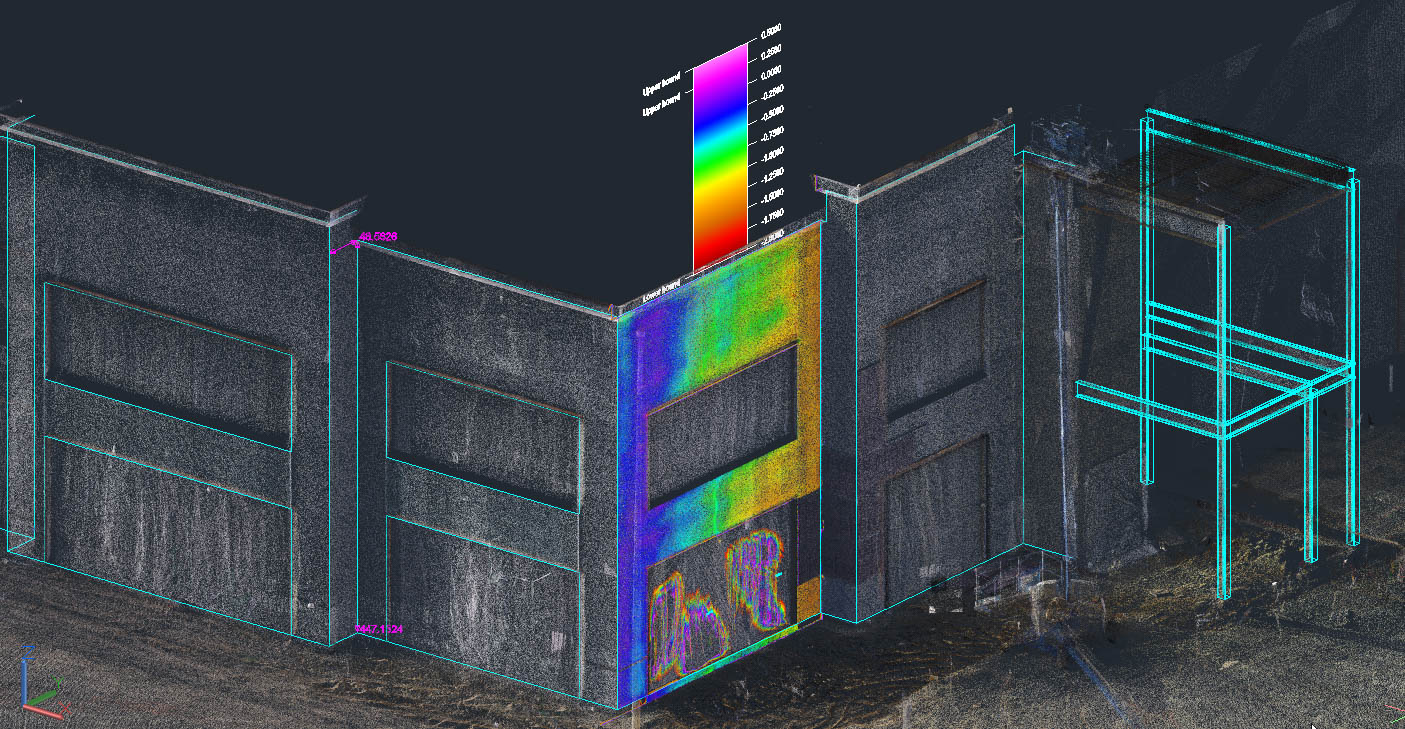 Interfejs wtyczki FARO As-Built – modelowanie BIM i praca z chmurą punktów ze skaningu 3D - Paneling Design