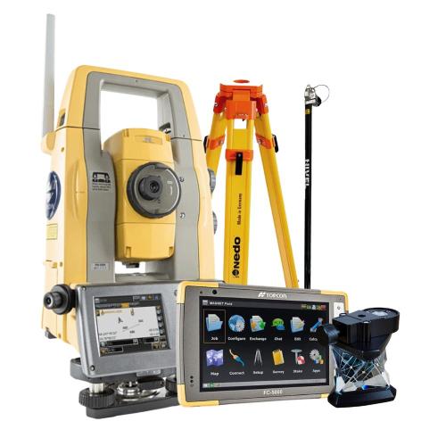 Zestaw Jednoosobowy Tachimetr Topcon ps-103A + FC-5000