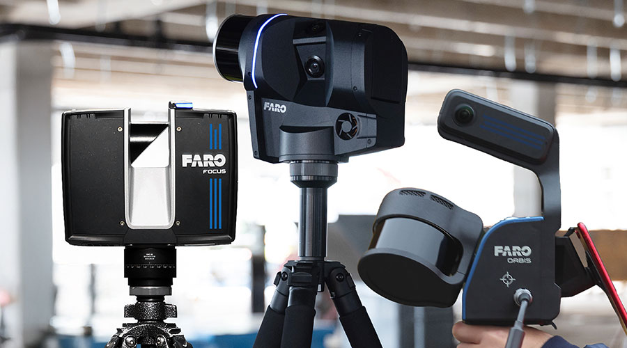 Bezpłatny webinar "Porównanie skanerów Faro"