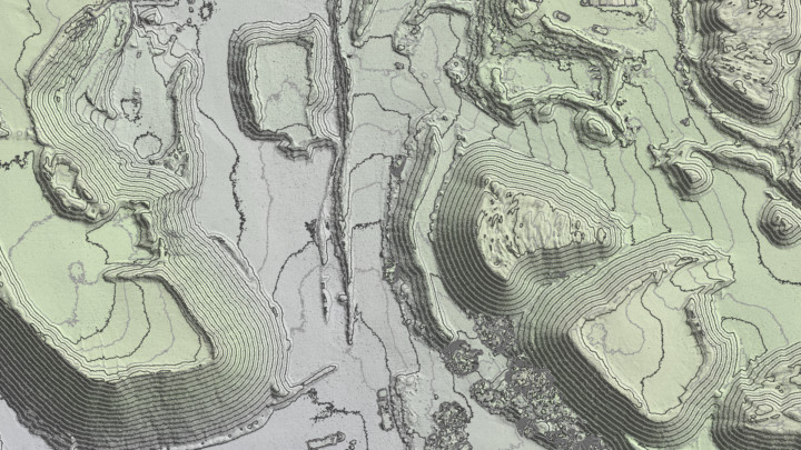 Terrasolid pakiet programów do przetwarzania danych przestrzennych 3D modele konturów